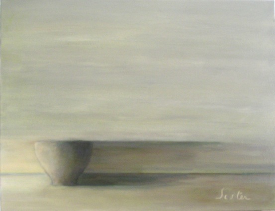 Bol éphémère - acrylique, 50x65 cm