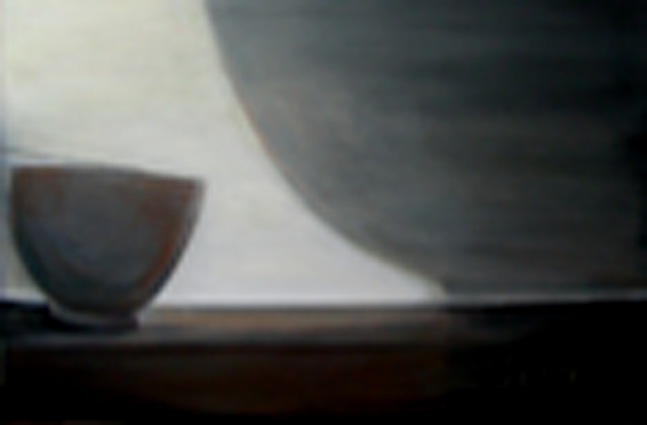 Bowl shadow - acrylique, 65x80 cm