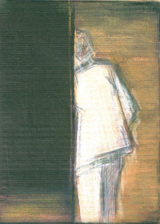 Rondo - Technique mixte, 21x27 cm