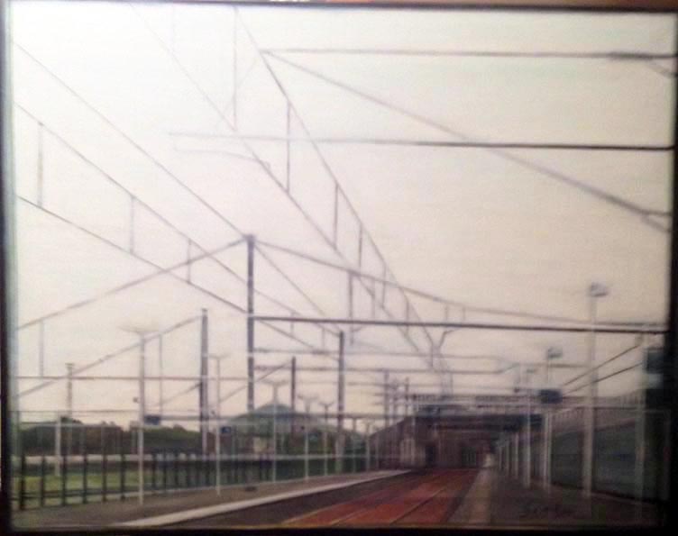 Fer de Lens 1 - acrylique, 90x115 cm